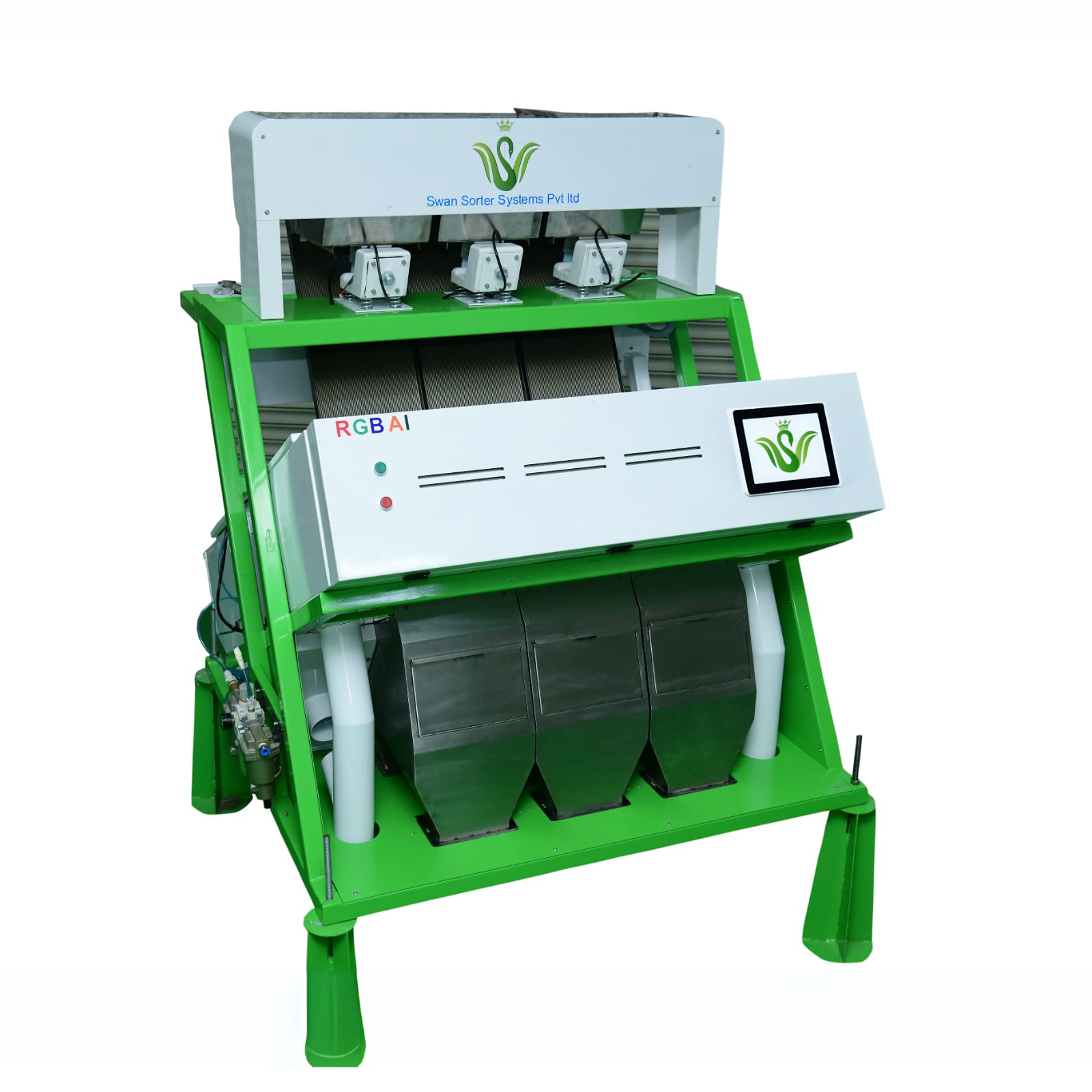 Swan Sorter | AI-Powered Color Sorting Machines for Precision Sorting