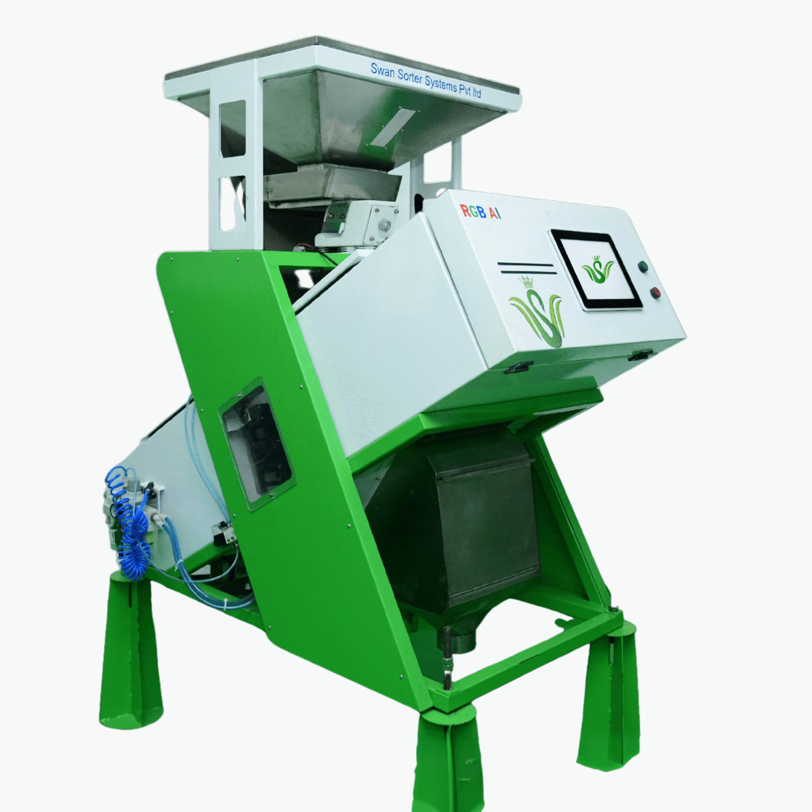 Swan Sorter | AI-Powered Color Sorting Machines for Precision Sorting